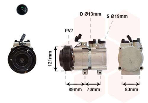 Image du produit pour Compresseur, climatisation