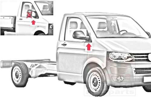 Image du produit pour Rétroviseur extérieur * HAGUS *
