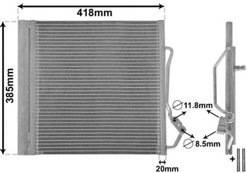 Image du produit pour Condenseur, climatisation