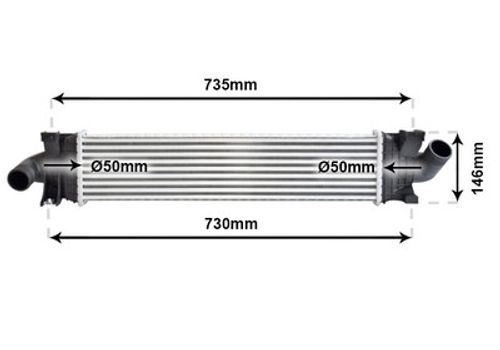 Image du produit pour Intercooler, échangeur