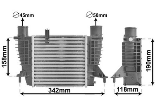 Image du produit pour Intercooler, échangeur