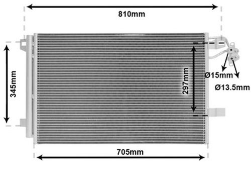 Image du produit pour Condenseur, climatisation