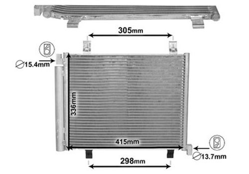 Image du produit pour Condenseur, climatisation