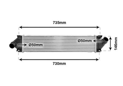 Image du produit pour Intercooler, échangeur