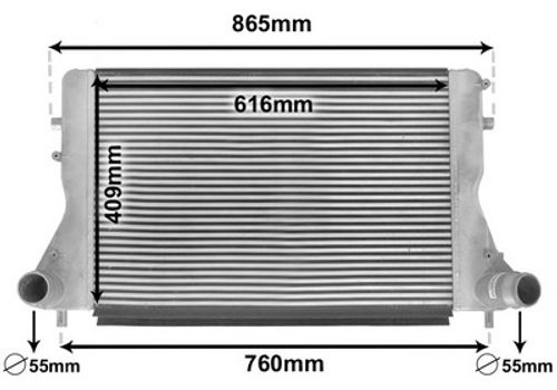 Image du produit pour Intercooler, échangeur