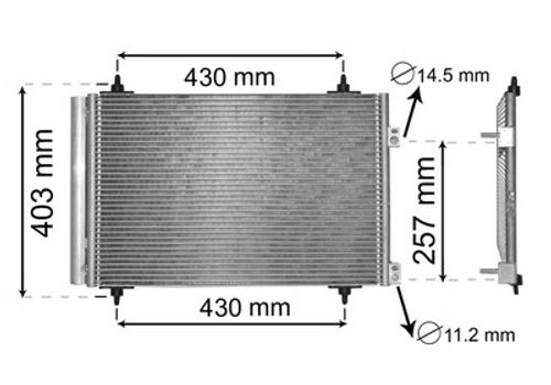 Image du produit pour Condenseur, climatisation