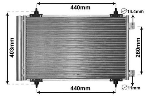 Image du produit pour Condenseur, climatisation