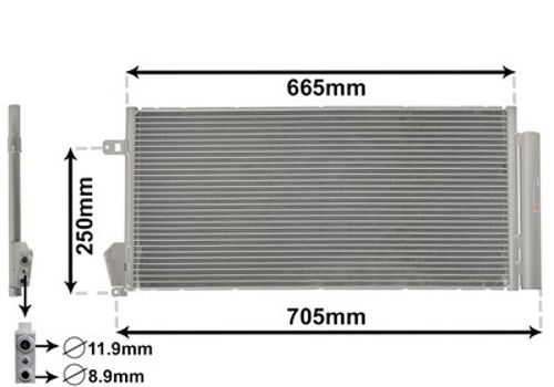 Image du produit pour Condenseur, climatisation