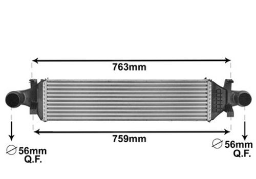 Image du produit pour Intercooler, échangeur