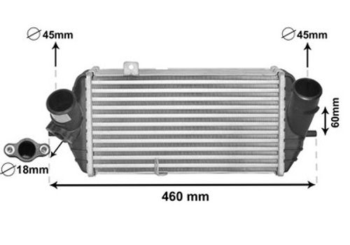 Image du produit pour Intercooler, échangeur