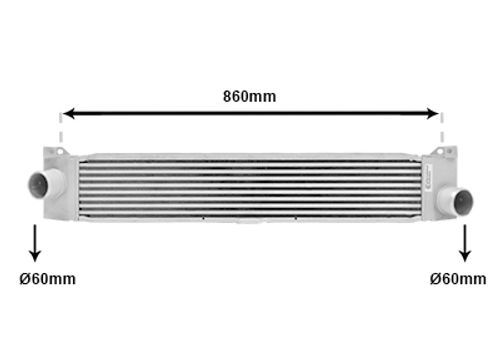 Image du produit pour Intercooler, échangeur