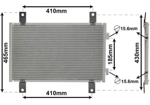 Image du produit pour Condenseur, climatisation