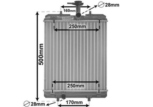 Image du produit pour Radiateur, refroidissement du moteur