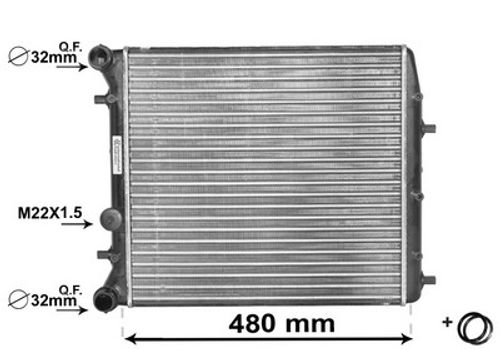 Image du produit pour Radiateur, refroidissement du moteur