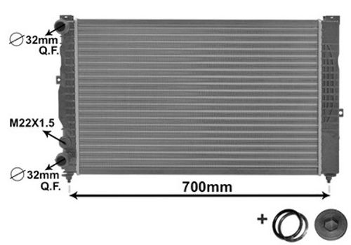 Image du produit pour Radiateur, refroidissement du moteur