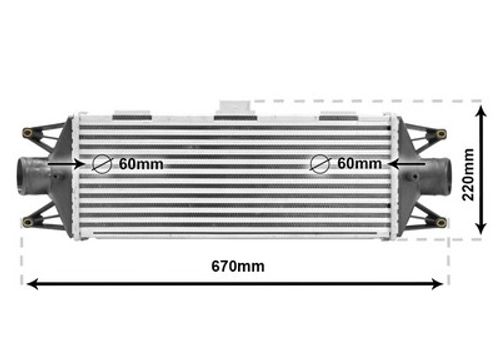 Image du produit pour Intercooler, échangeur