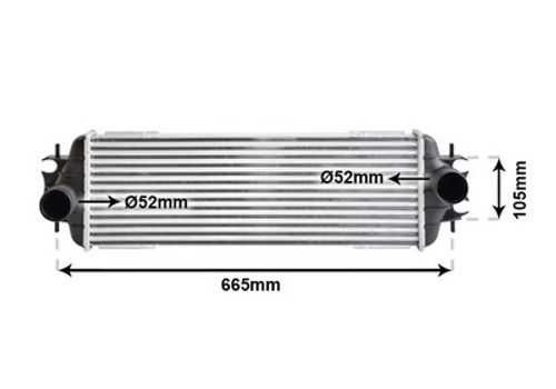 Image du produit pour Intercooler, échangeur