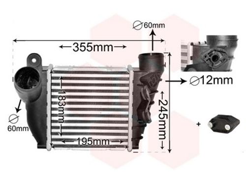 Image du produit pour Intercooler, échangeur