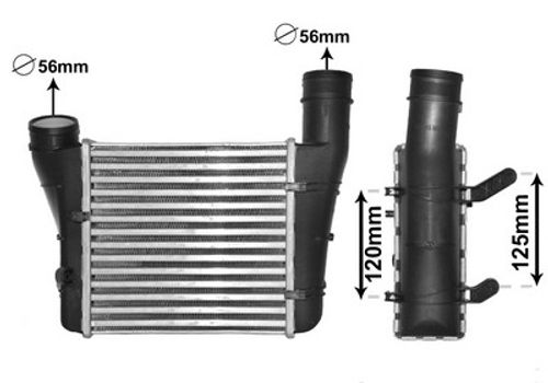 Image du produit pour Intercooler, échangeur