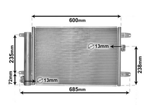 Image du produit pour Condenseur, climatisation