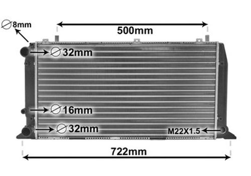 Image du produit pour Radiateur, refroidissement du moteur