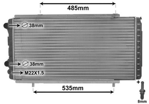 Image du produit pour Radiateur, refroidissement du moteur