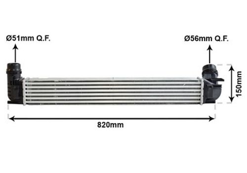 Image du produit pour Intercooler, échangeur