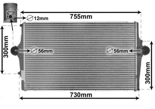 Image du produit pour Intercooler, échangeur