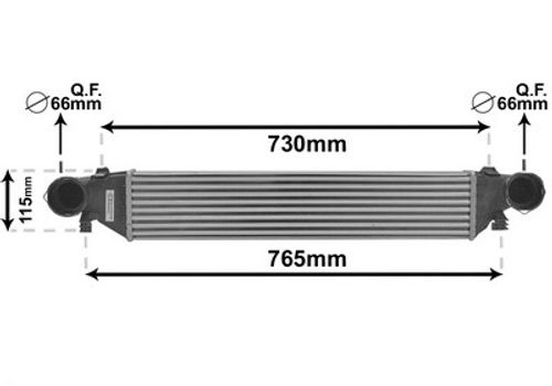 Image du produit pour Intercooler, échangeur