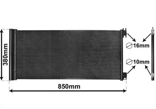 Image du produit pour Condenseur, climatisation