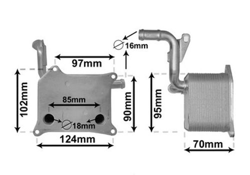 Image du produit pour Radiateur d'huile