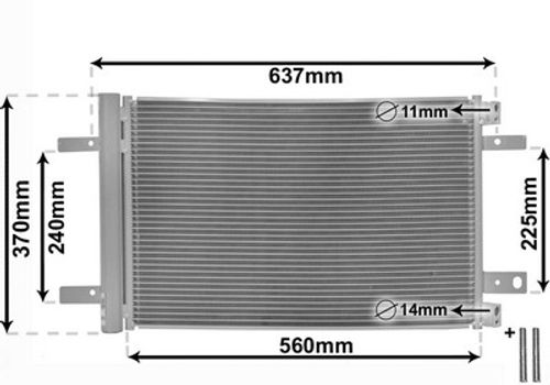 Image du produit pour Condenseur, climatisation