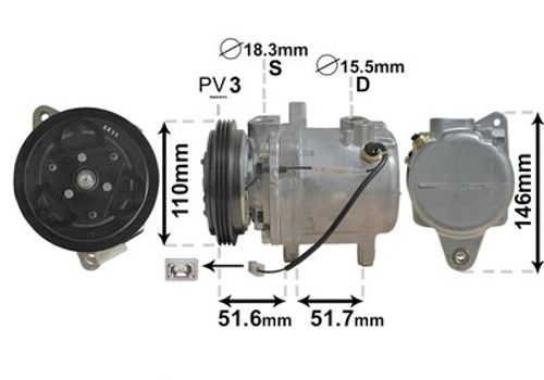 Image du produit pour Compresseur, climatisation