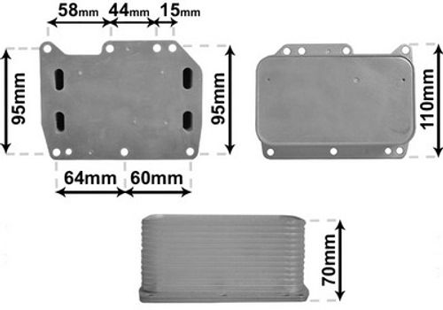 Image du produit pour Radiateur d'huile
