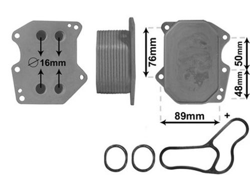 Image du produit pour Radiateur d'huile