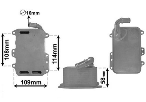 Image du produit pour Radiateur d'huile