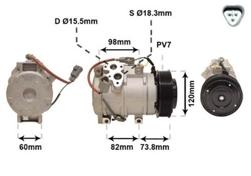 Image du produit pour Compresseur, climatisation