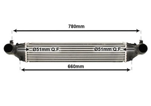Image du produit pour Intercooler, échangeur