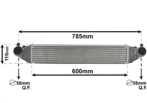 Image du produit pour Intercooler, échangeur