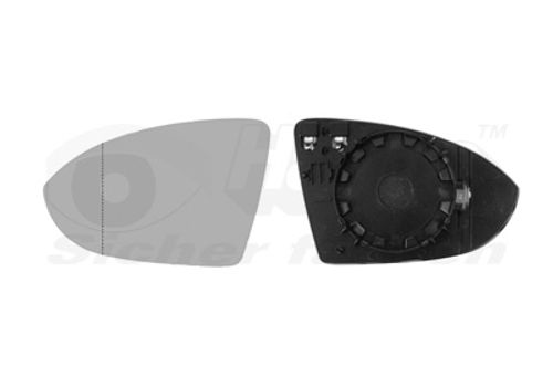 Image du produit pour Verre de rétroviseur, rétroviseur extérieur * HAGUS *