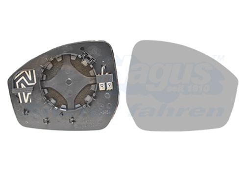 Image du produit pour Verre de rétroviseur, rétroviseur extérieur * HAGUS *