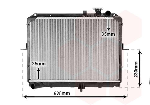 Image du produit pour Radiateur, refroidissement du moteur