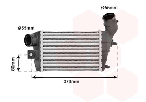 Image du produit pour Intercooler, échangeur