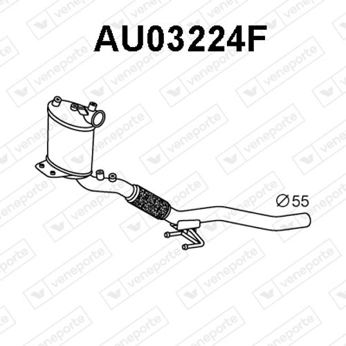 Image du produit pour Filtre à particules / à suie, échappement