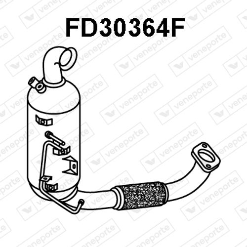 Image du produit pour Filtre à particules / à suie, échappement