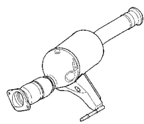 Image du produit pour Filtre à particules / à suie, échappement