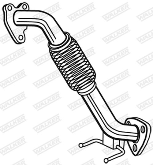 Image du produit pour Tuyau d'échappement