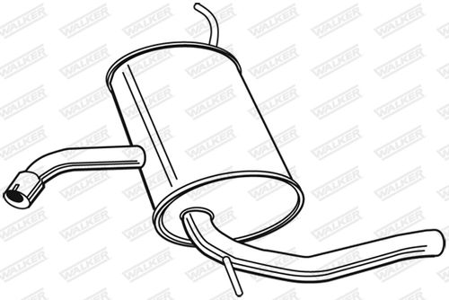 Image du produit pour Silencieux arrière