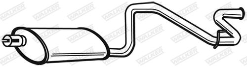 Image du produit pour Silencieux arrière