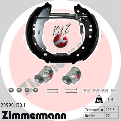 Jeu de mâchoires de frein KIT Z | ZIMMERMANN